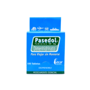 Pasedol 50 Mg Caja X 100 Tabletas - Pasedol