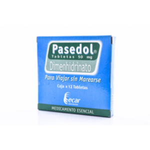 Pasedol 50 Mg Caja X 12 Tabletas - Pasedol
