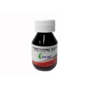 Trimetoprim Sulfa Ecar Suspen 80/400 Mg/5ml Fco X 60 Ml - Trimetropin  Gf