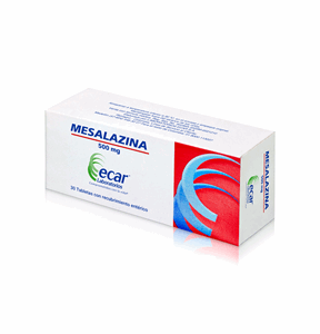 Mesalazina Ecar 500 Mg Caja X 30 Tabletas Recubiertas - Sin Asignar