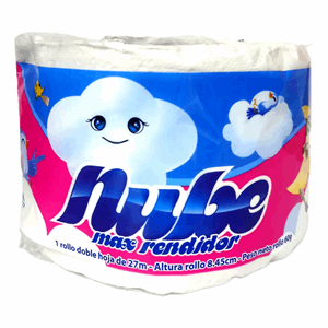 Nube Papel Higienico Max Rendidor D/hoja X 12 Unds De 27 Mts C/u - Sin Asignar