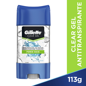 Desodorante Gillette Sport Power Rush Clear Gel X 113 G - Gillette