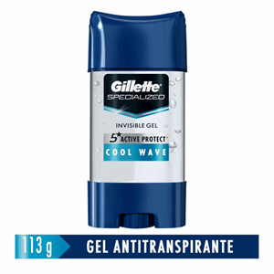 Desororante Gillette Specialized Cool Wave Gel X 113 G - Gillette
