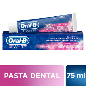 Crema Dental Oral B 3d White Brilliant Fresh X 75 Ml - Oral B