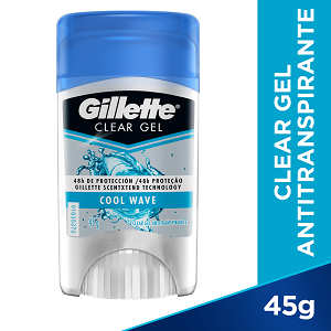 Desodorante Gillette Clear Gel Cool Wave Antitranspirante X 45 G - Gillette