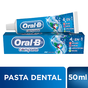 Crema Dental Oral B Complete 4 En 1 Menta Suave X 50 Ml - Oral B