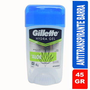 Desodorante Gillette Hydra Gel Antitranspirante Aloe X 45 G - Gillette