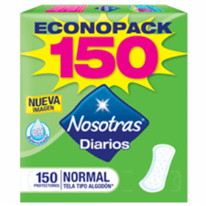 Nosotra Diarios Normal X 150 Unidades - Nosotras