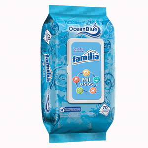 Paños Humedos Familia Active Mil Usos X 70 Unds - Familia