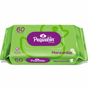 Pequenin Pañitos Hum Manzanilla X 60 Unds - Sin Asignar