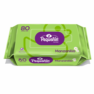 Pequenin Pañitos Hum Manzanilla X 80 Unds - Sin Asignar