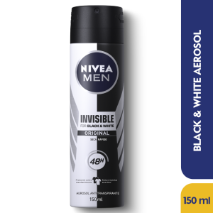 Desodorante Nivea Deo Men Invisible Black White Original Spray X 150 Ml - Nivea