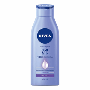 Crema Corporal Nivea Body Soft Milk Piel Seca Frasco X 400 Ml - Nivea