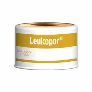 Esparadrapo Leukopor C/piel 1`x 5 Yar X 1(micropor)-plegadiza - Leukopor