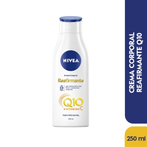 Crema Corporal Nivea Body Reafirmante Q10 Plus Frasco X 250 Ml - Nivea