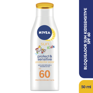 Nivea Sun Kids Protec Solar Pure/sensitive Fps 60 X 125 Ml - Nivea