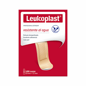 Leukoplast Curas Prof Estandar C/piel X 100 Unds Resist Al Agua - Sin Asignar