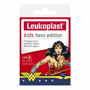Leukoplast Curas Kids Mujer Maravilla X 12 Unds Resist Al Agua - Sin Asignar