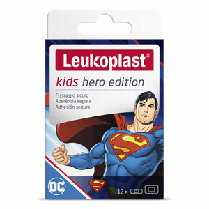 Leukoplast Curas Kids Superman X 12 Unds Resist Al Agua - Sin Asignar