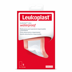 Leukoplast Leukomed T Plus 5x7.2 Cm X 5 Apositos Resist Al Agua - Sin Asignar