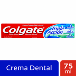 Crema Dental Colgate Triple Accion Menta Original X 75 Ml - Colgate