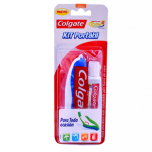 Colgate Kit Portatil (1 Cep+crema Total 12) - Colgate