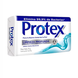 Jabon Protex Limpieza Profunda Barra X 75 G - Protex