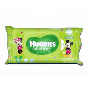 Huggies Active Fresh Disney Toallas Humedas X 16 Unds - Huggies
