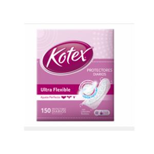Kotex Protector Diario Ultra Flexible X 150 Unds - Kotex