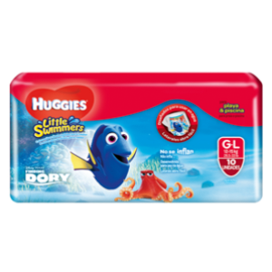 Huggies Calzon Nadar Little Swimmers G-l X 10 Unds (12-15 Kg) 30226515 - Huggies