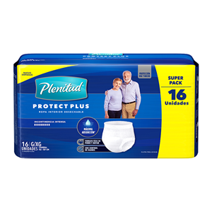 Plenitud Protect Plus G/xg X 16 Unds Ropa Interior Desechable - Sin Asignar