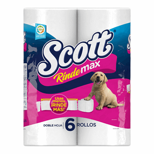 Scott P/higienico Rinde Max Doble Hoja X 6 Rollos - Sin Asignar