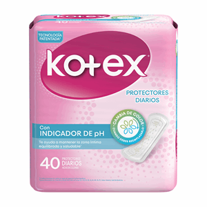 Kotex Protector Diario Con Indicador De Ph X 40 Unds - Sin Asignar