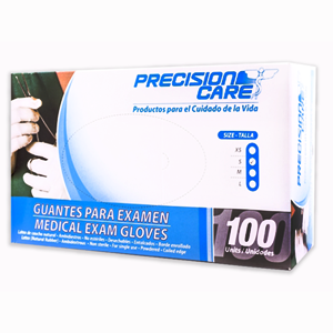 Guante Desechechables Para Examen Precision Talla S X 100 Unidades - Eterna