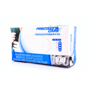 Guantes Desechables Precision Care Talla L X 100 Unidades - Precision Care