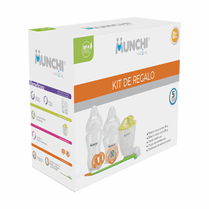 Kit De Regalo Munchi Magical 0+m (biberon 4oz Y 8oz, Cepillo Limp, Chupo Ent, D - Sin Asignar