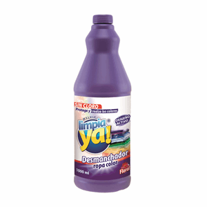 Desmanchador Ropa Color Limpia Ya Floral X 1000 Ml - Sin Asignar