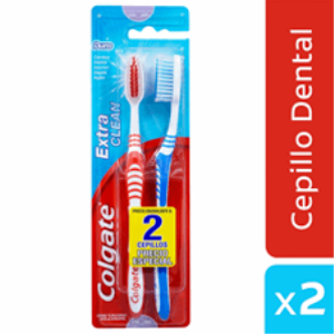 Colgate Cep Extra-clean Duro X 2 Cepillos (p/especial) - Colgate