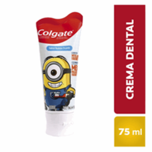 Colgate Crema Kids Smiles Minions Tubo X 75 Ml(100 Gr) 6+ Años - Colgate