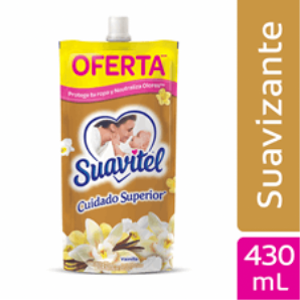 Suavitel Liq Cuidado Superior Vainilla Doypack X 430 Ml (360 Ml Gtis 70 Ml) - Soflan