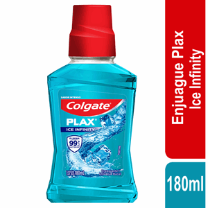 Colgate Plax Ice Infinity Enjuag X 180 Ml - Colgate