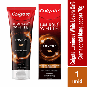 Crema Dental Colgate Luminous White Lovers Fresh Mint X 70 G - Colgate