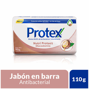 Jabon Protex Nutri Protec Macadamia Barra X 110 G - Protex