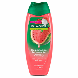Palmolive Jabon Liq Corp Nat Humectacion Refrescante Sandia Y Lychee Fco X 390 - Sin Asignar