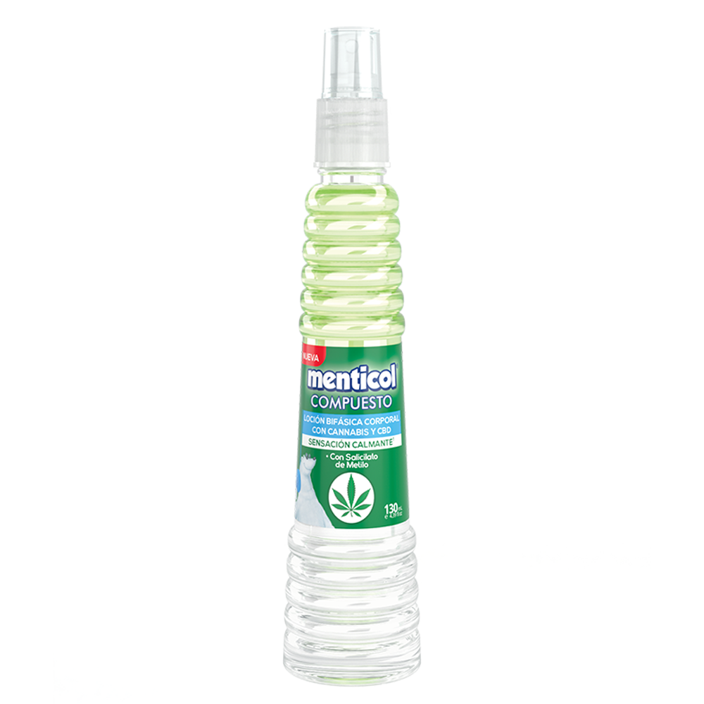Menticol Compuesto Con Cannabis Y Cbd Spray X 130 Ml - Menticol