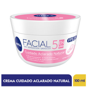 Nivea Facial Cuidado Aclarado Natural 5 En 1 X 100 Ml - Nivea