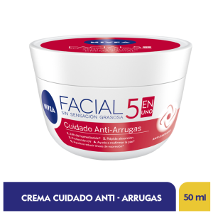 Nivea Cuidado Anti-arrugas Crema Facial Pote X 50 Ml - Nivea