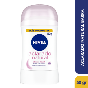 Nivea Deo Aclarado Nat Classic Touch Barra X 50 Gr - Nivea
