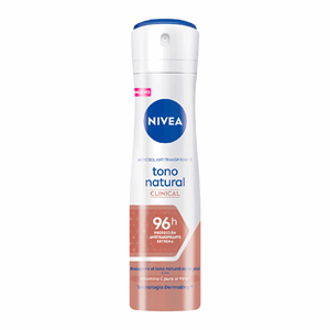Nivea Deo Tono Natural Clinical Aerosol X 150 Ml - Sin Asignar