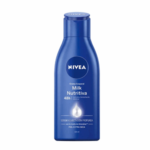 Nivea Body Milk Nutritiva P/extra Seca Crema X 125 Ml - Sin Asignar